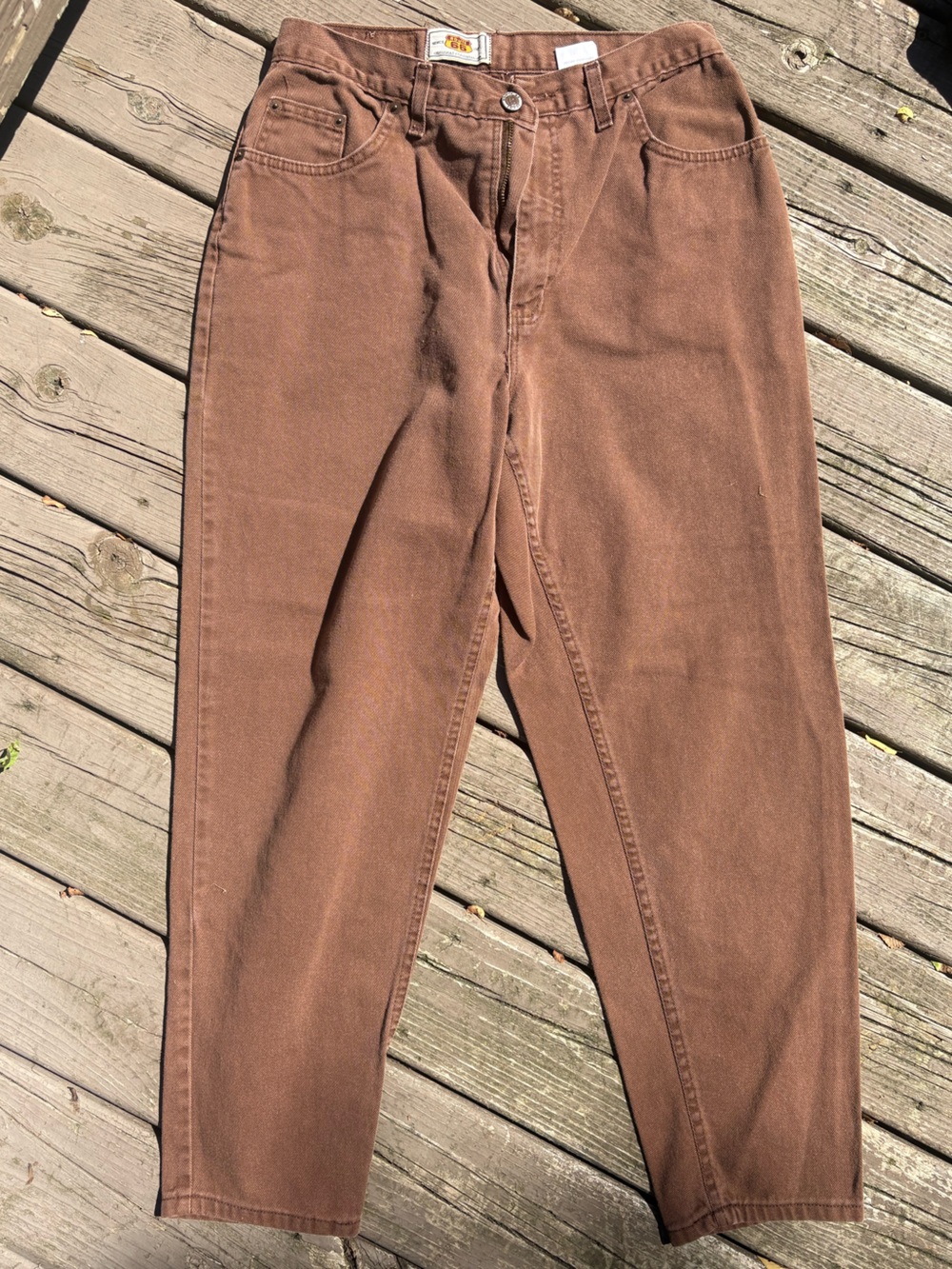 Route 66 Brown Jeans Vintage Y2K Straight Leg Denim